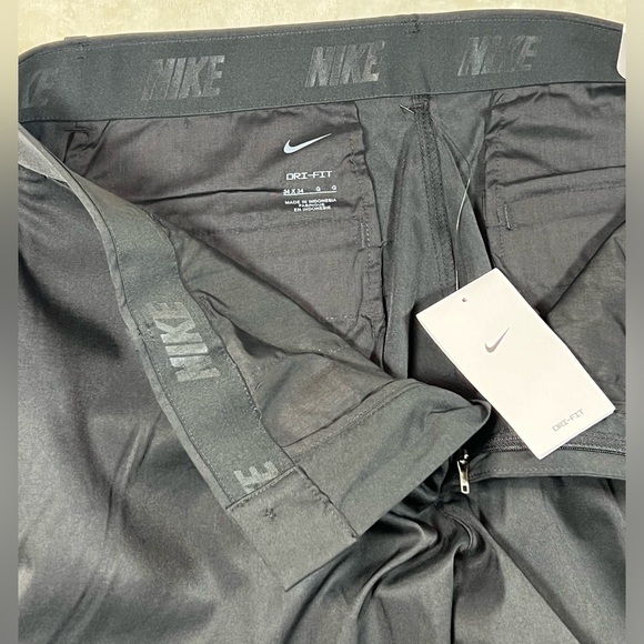 NWT Nike Dri-Fit Black 34W 34L Performance Golf Standard Fit Pants - Picture 8 of 12